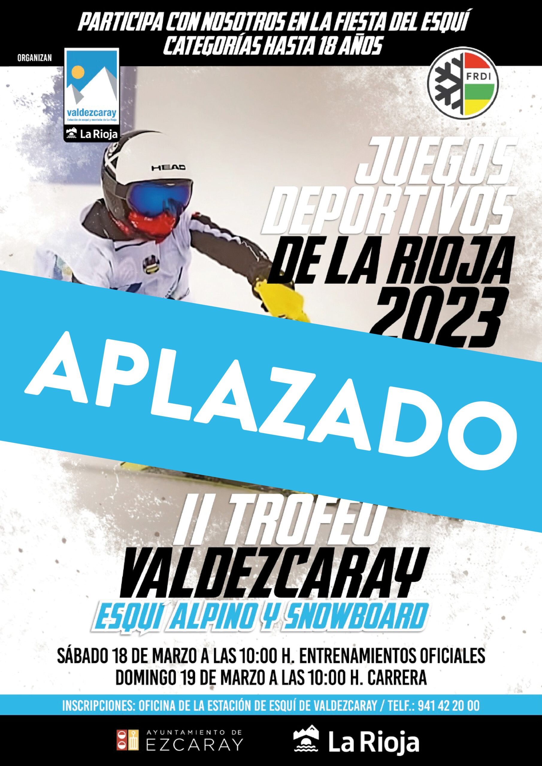 II Trofeo Valdezcaray. Esquí alpino y snowboard
